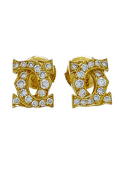 Cartier Earrings Entrelaces Diamond