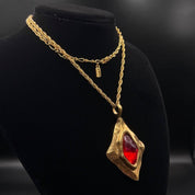 Yves Saint Laurent Color Stone Necklace