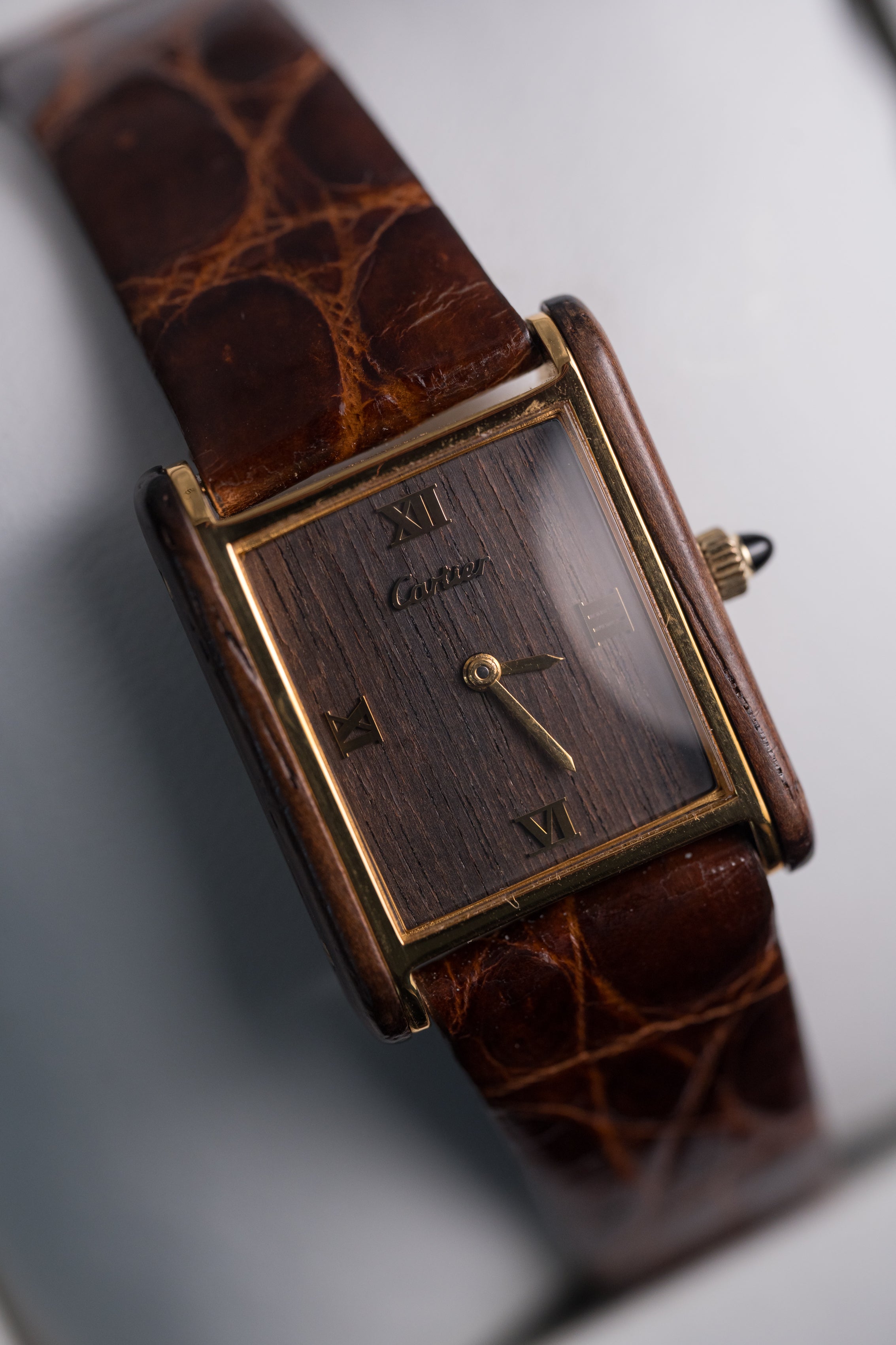 Tank de Cartier wood 1975 | от 16000$