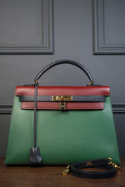 Hermès Kelly 32 Harlequin 1991 | от 17000$